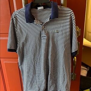 Lacoste Men's deep Striped Polo Shirt